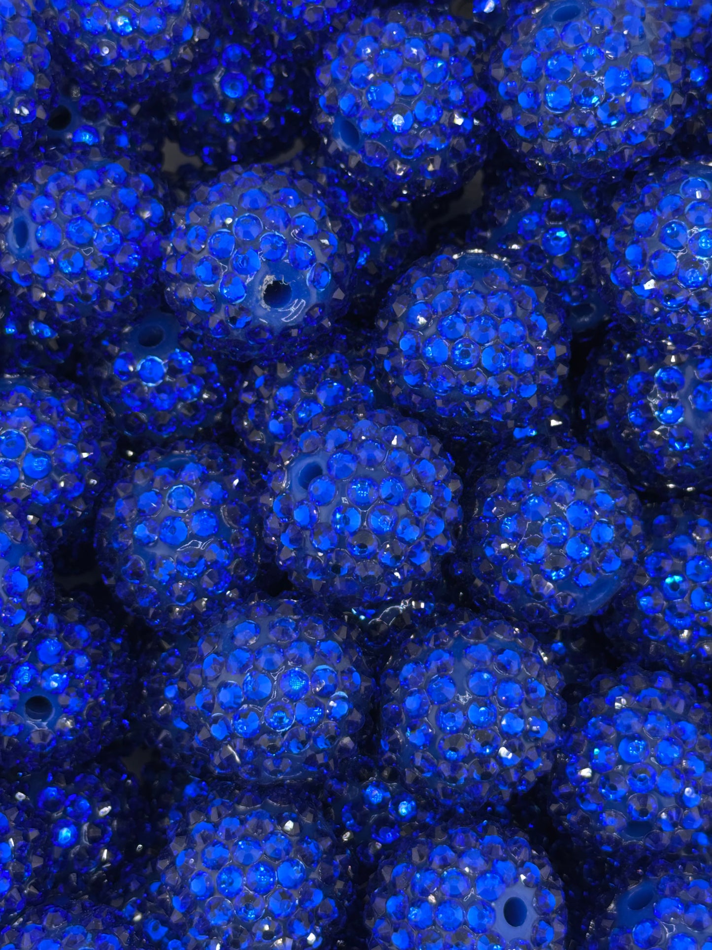 Rhinestone 20mm Acrylic ~ Royal Blue