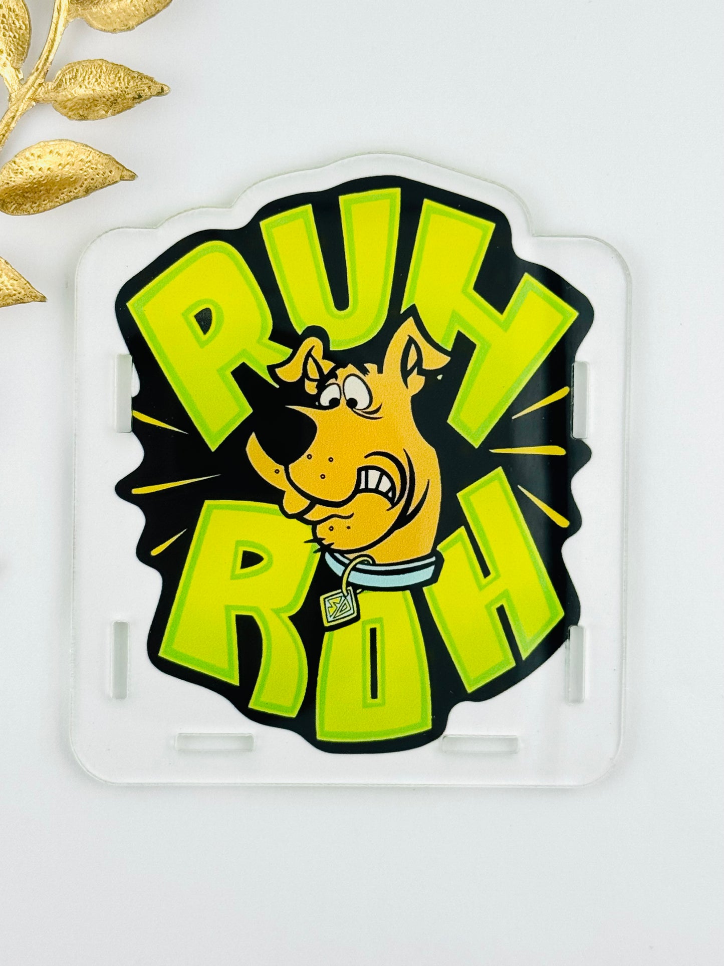 Acrylic Storage Box ~ Uh Oh