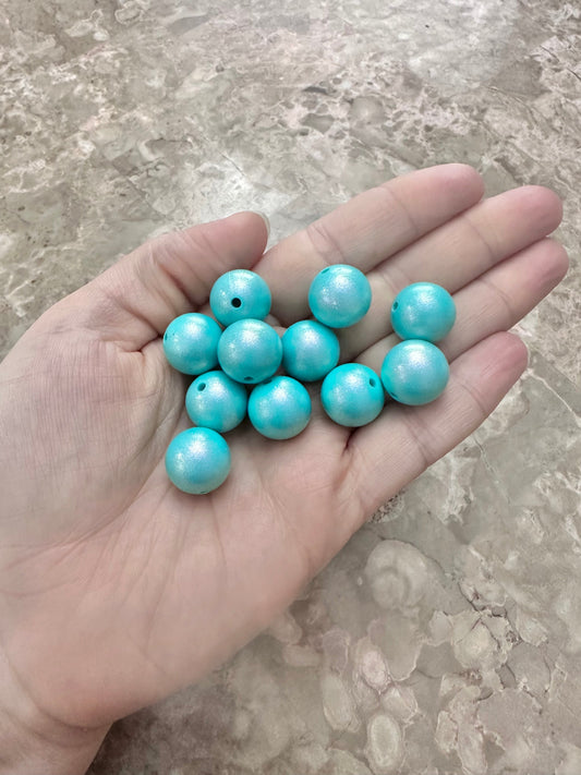 Opal #1 Turquoise 15mm Round