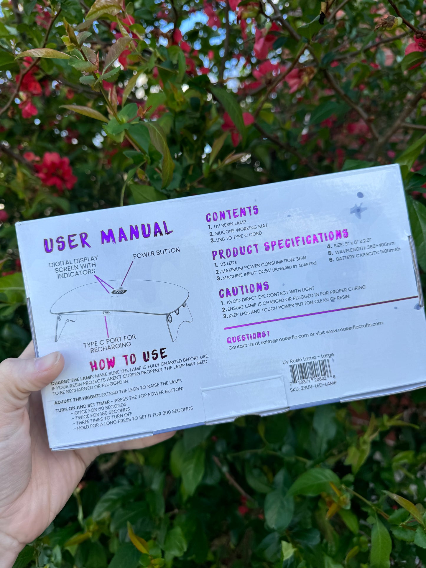 Makerflo - UV Resin Lamp