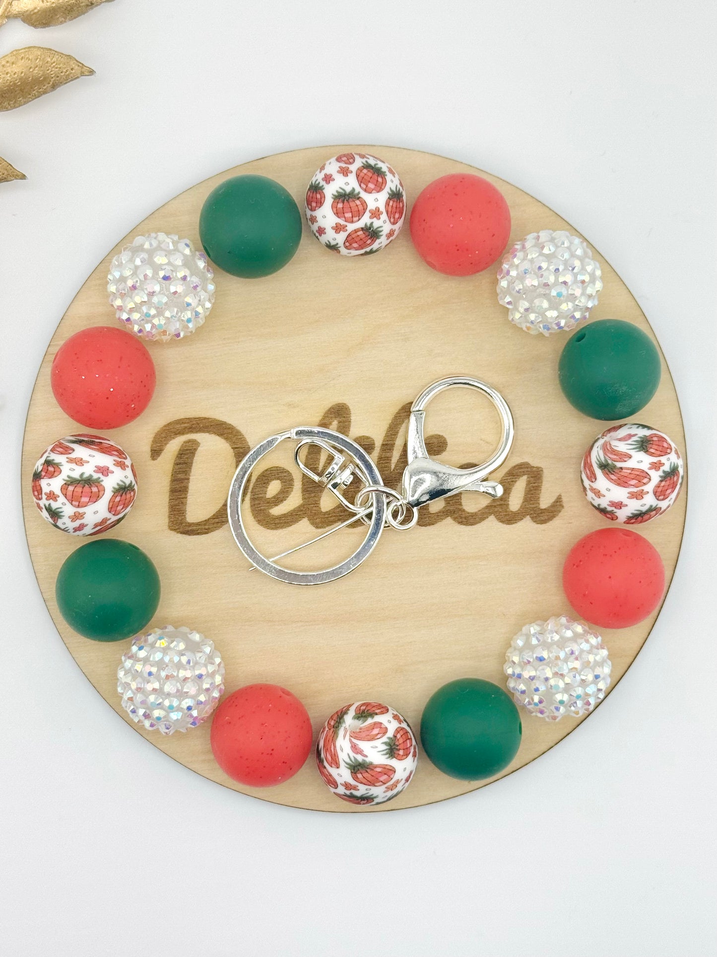 Wristlet 19mm Kit ~ Disco Strawberries