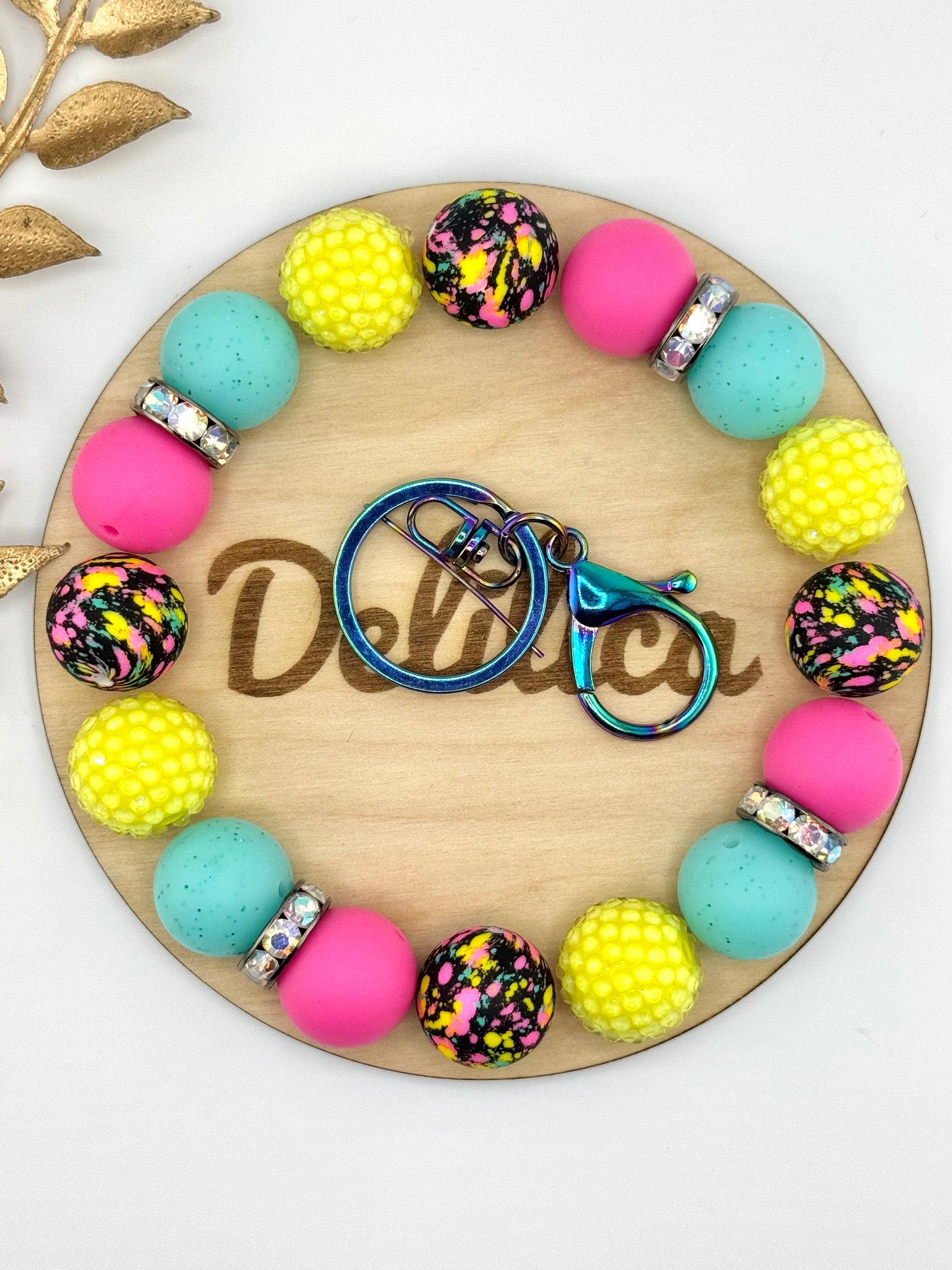 Wristlet 19mm Kit ~ Neon Splatter