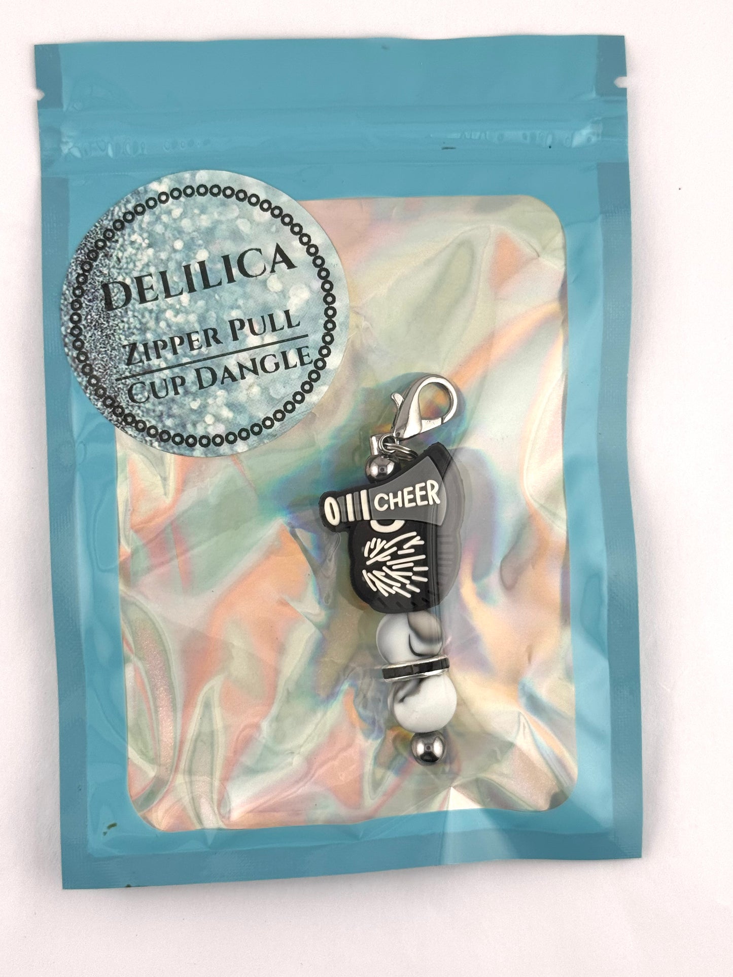 Pre-Made Bag - Mini Keychain - Black Cheer