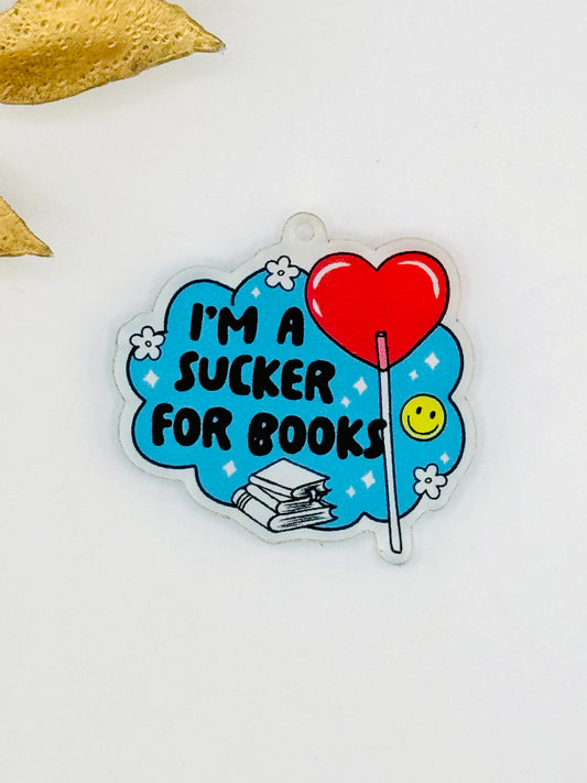 Dust Plug Charm ~ I’m A Sucker For Books