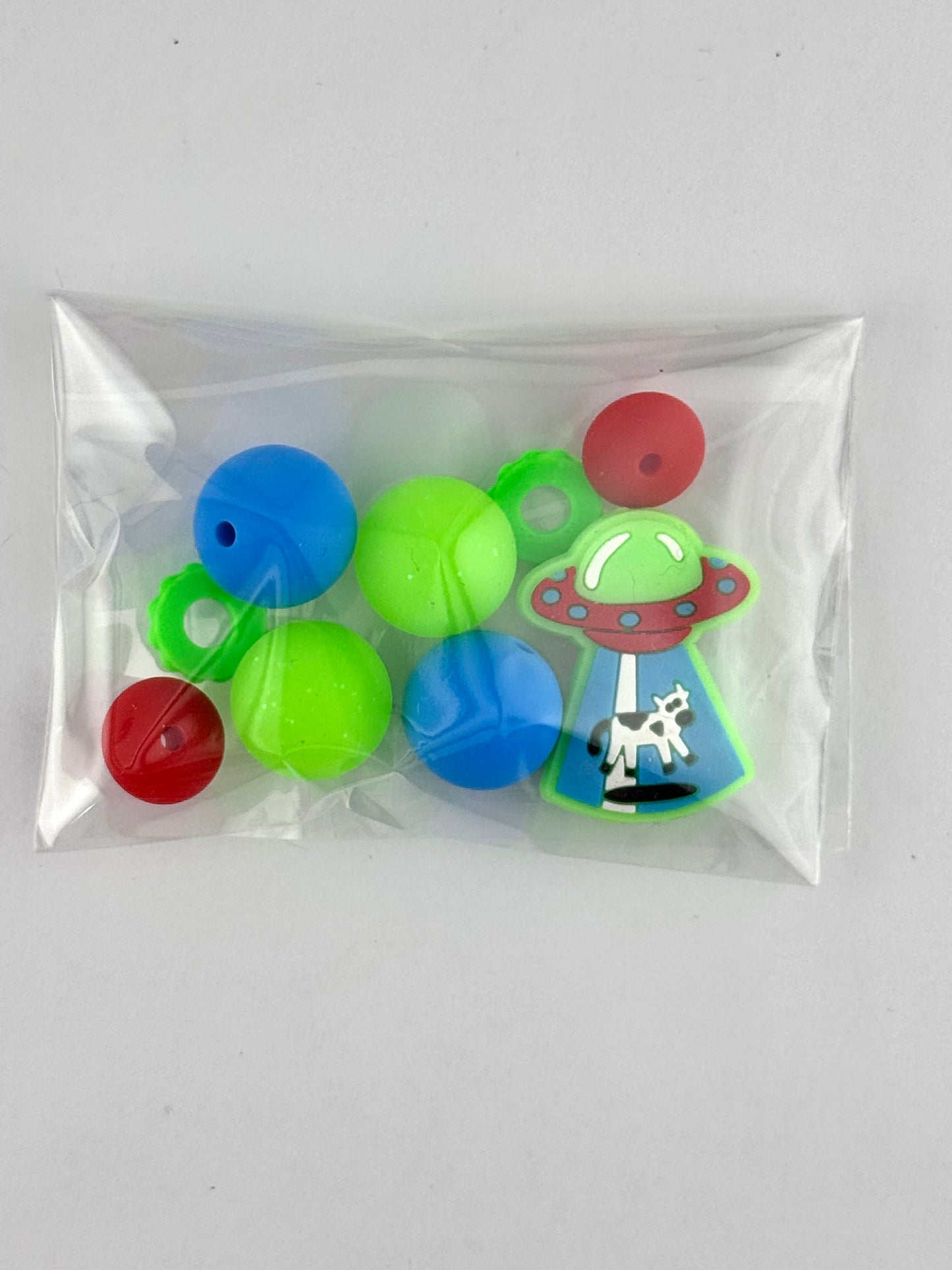 Bead Bag - Neon UFO