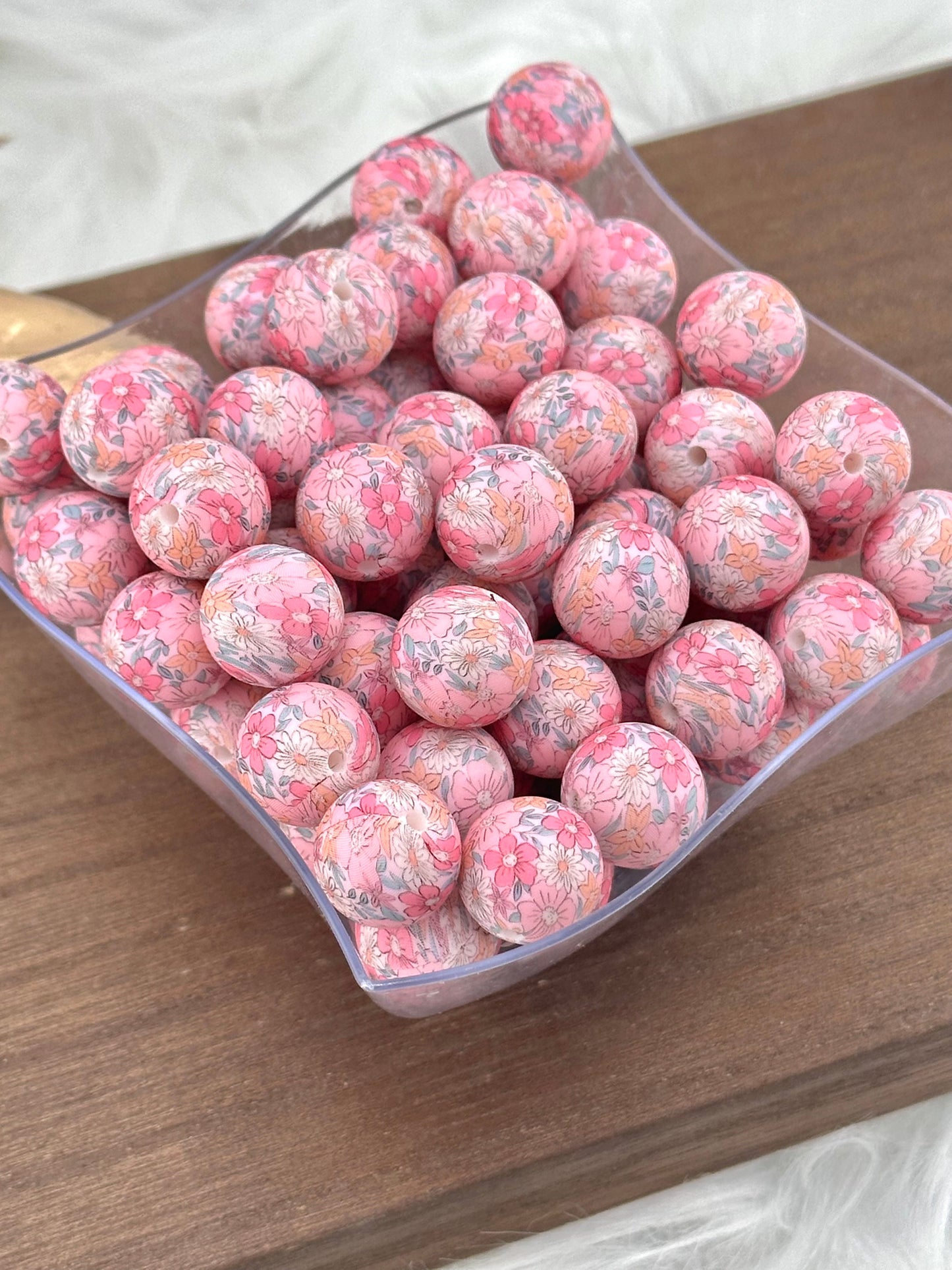 P140 Blushing Blooms Print