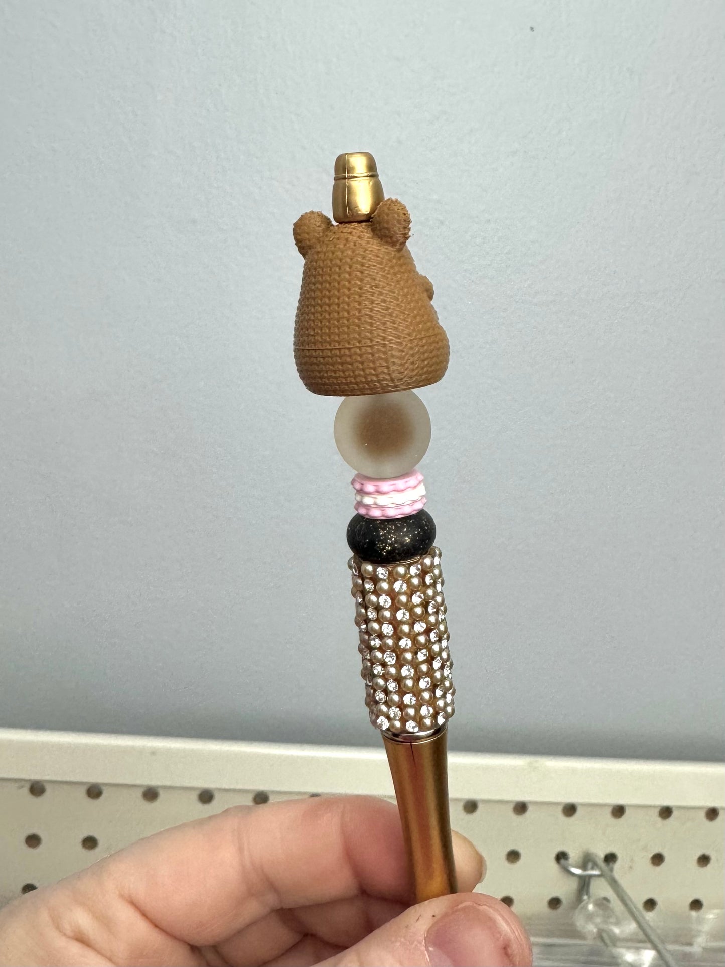 Knitted Buddy - Hammy The Hamster Focal & Topper