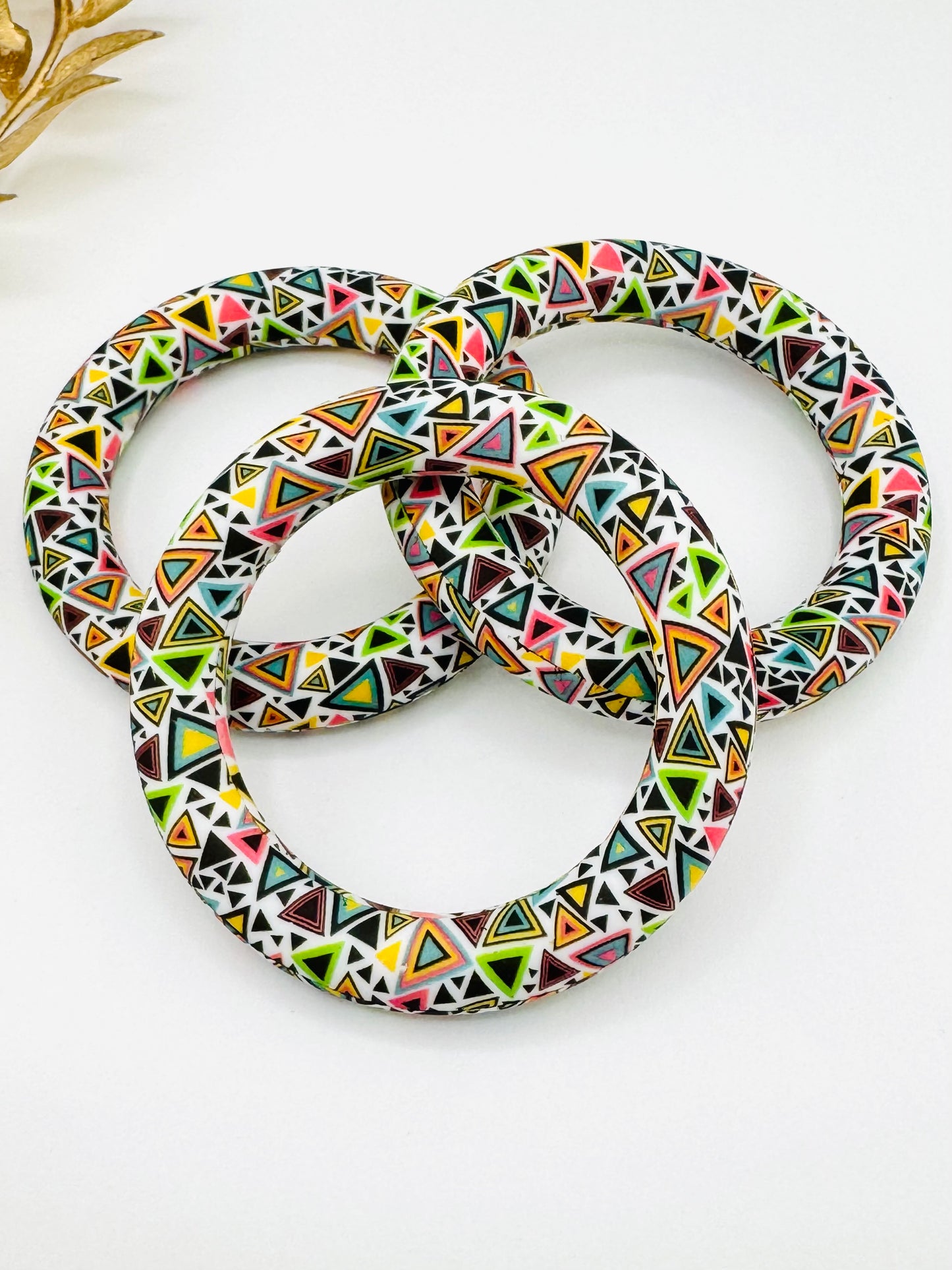 Printed Silicone Ring - Vivid Vectors