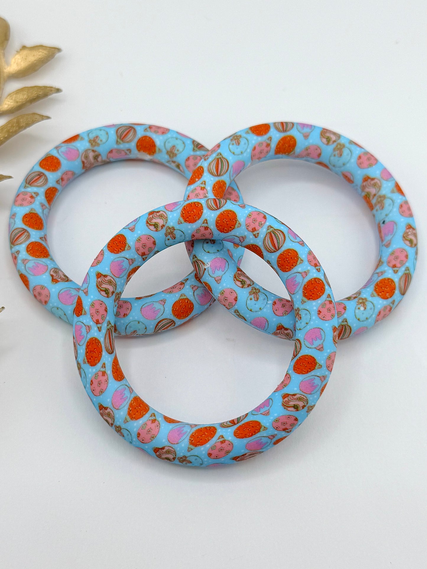 Printed Silicone Ring - Jolly Pop