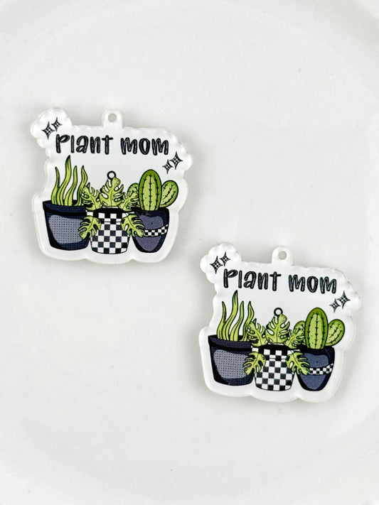 Dust Plug Charm ~ Plant Mom