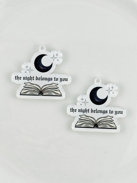 Dust Plug Charm ~ The Night Belongs To You