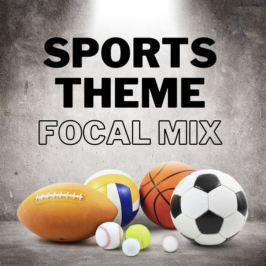 Sports Theme Focal Mix (10ct)
