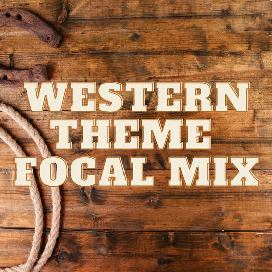 Western Theme Focal Mix (10ct)