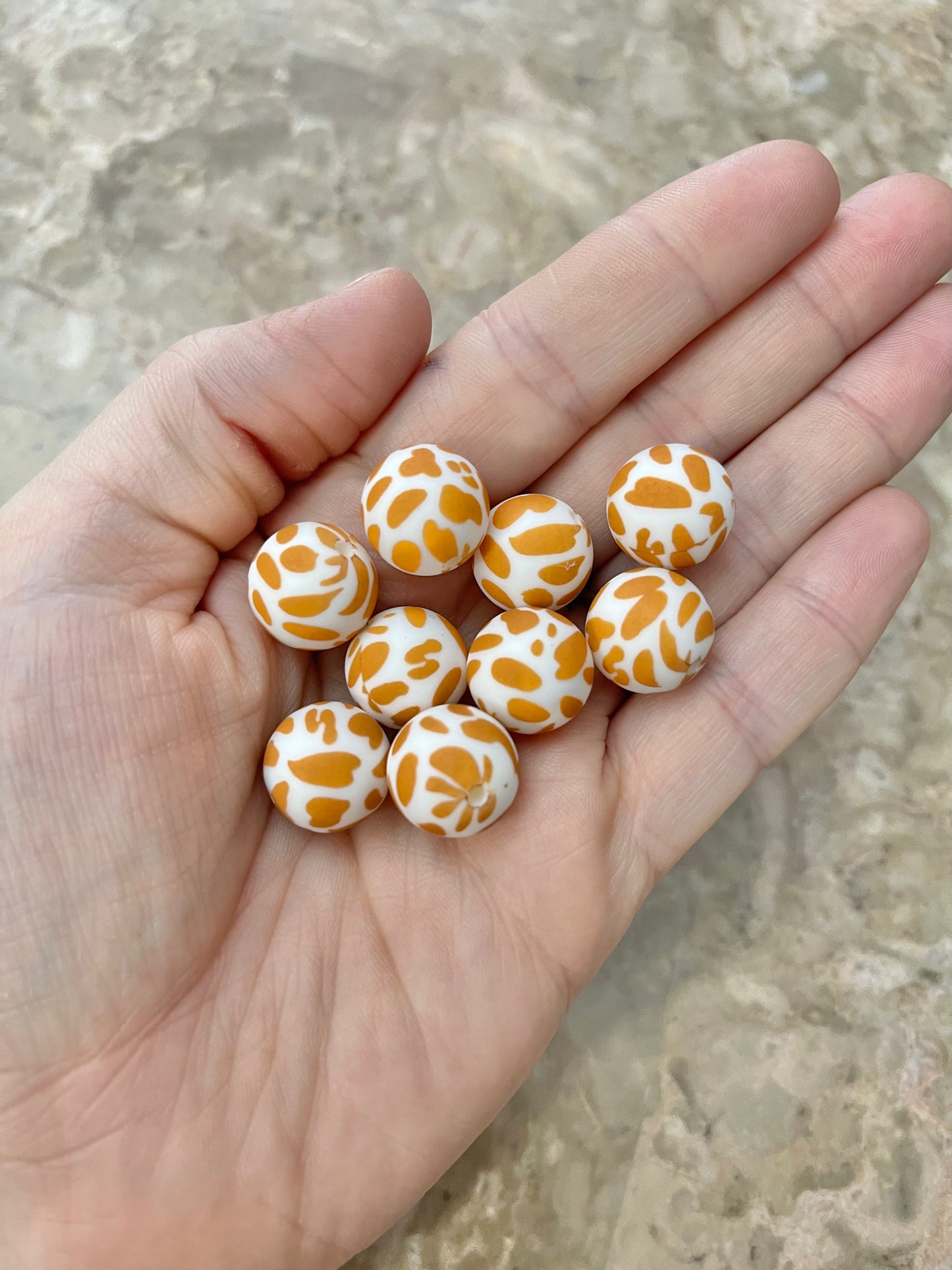 P196 Burnt Brown Cow 15mm Print