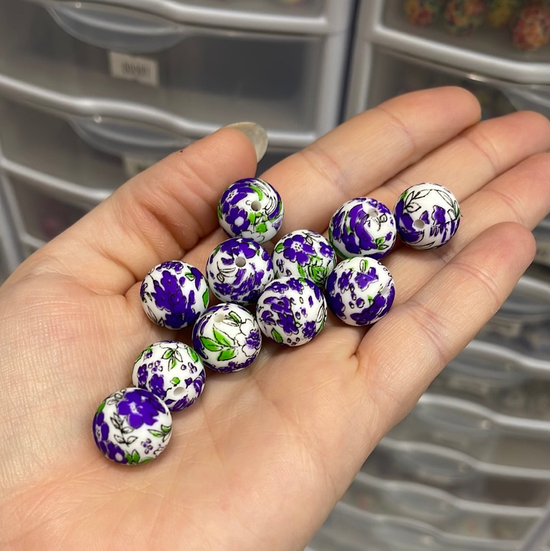 P95 Purple Lily 15mm Print