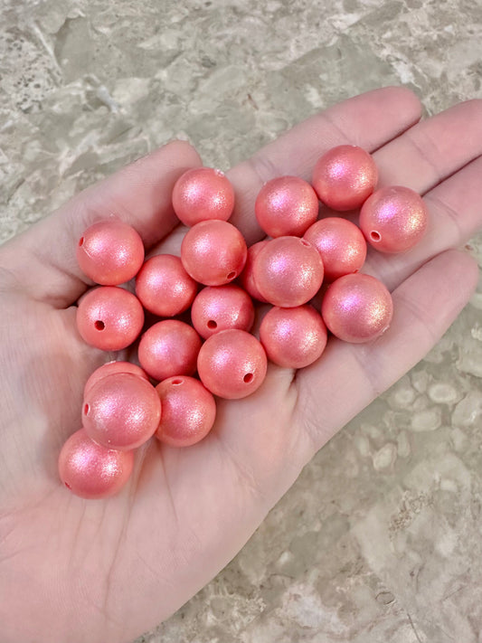 Opal #45 Hot Coral 15mm Round