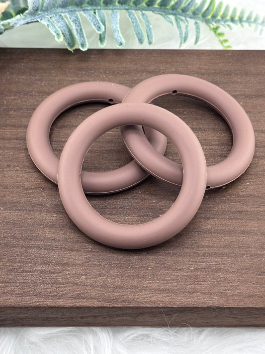 Silicone Ring 65mm #86 Mocha Brown