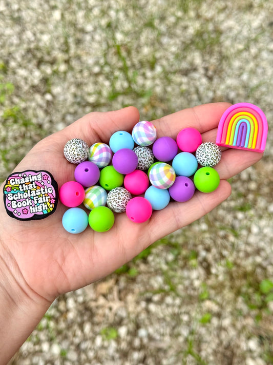 Bead Mix 26ct ~ Chasing That Rainbow