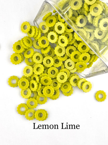 Bubble Edge 3D Printed Spacers - 12mm Large Hole (10ct)