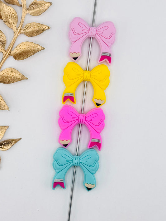 Coquette Pencil Bow Focal