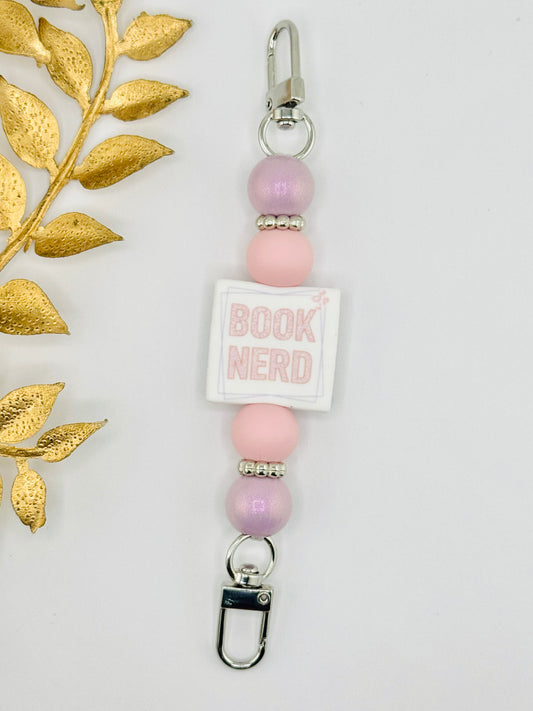 (Pre-Made) E-Reader Strap ~ Book Nerd