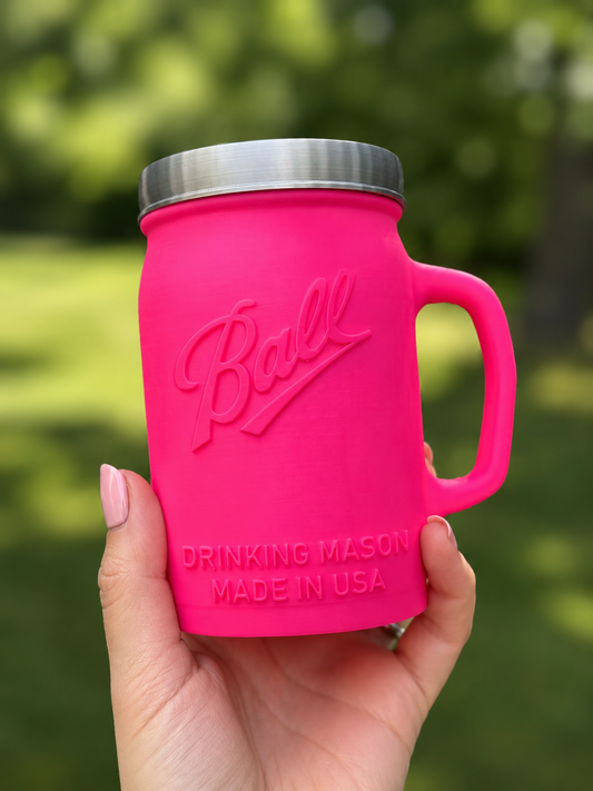 Mason Jar 12oz Can Koozie - Create Your Own