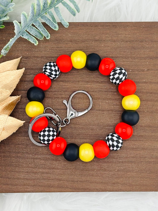 Kit #58 Checkered Race Key Ring