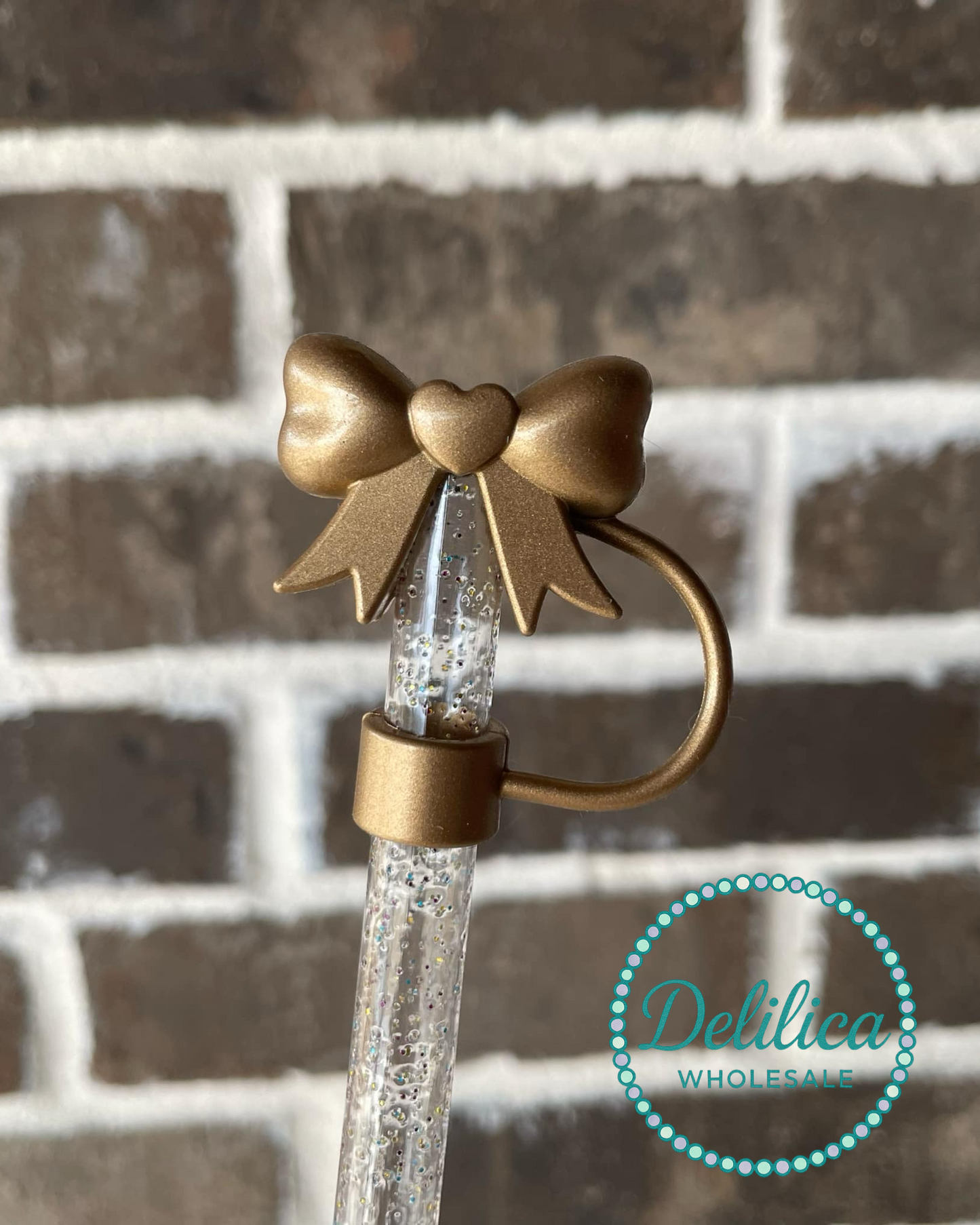Coquette Lover Bow Topper ~ Bronze