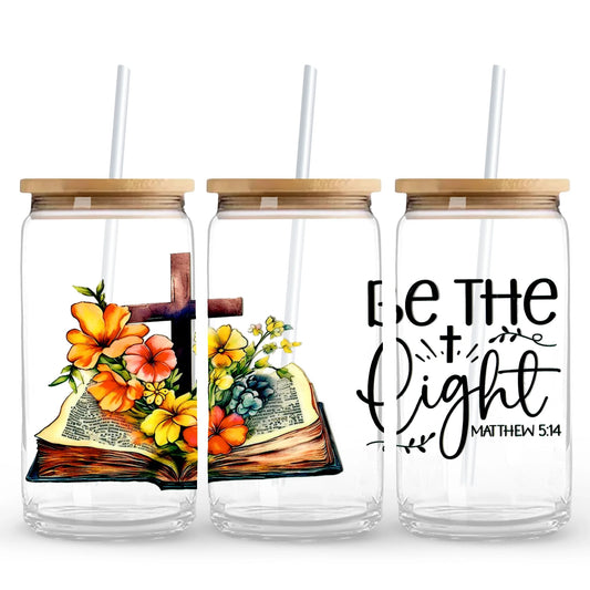 UV DTF Wrap - Be The Light Floral