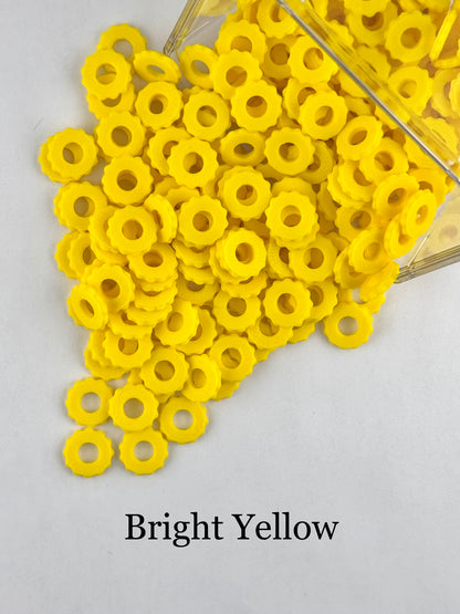 Bubble Edge 3D Printed Spacers - 12mm Large Hole (10ct)
