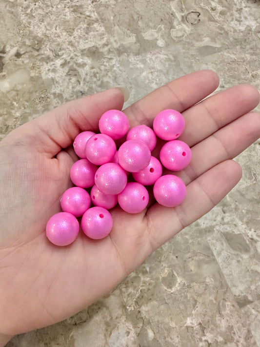 Opal #K16 Hot Pink 15mm Round