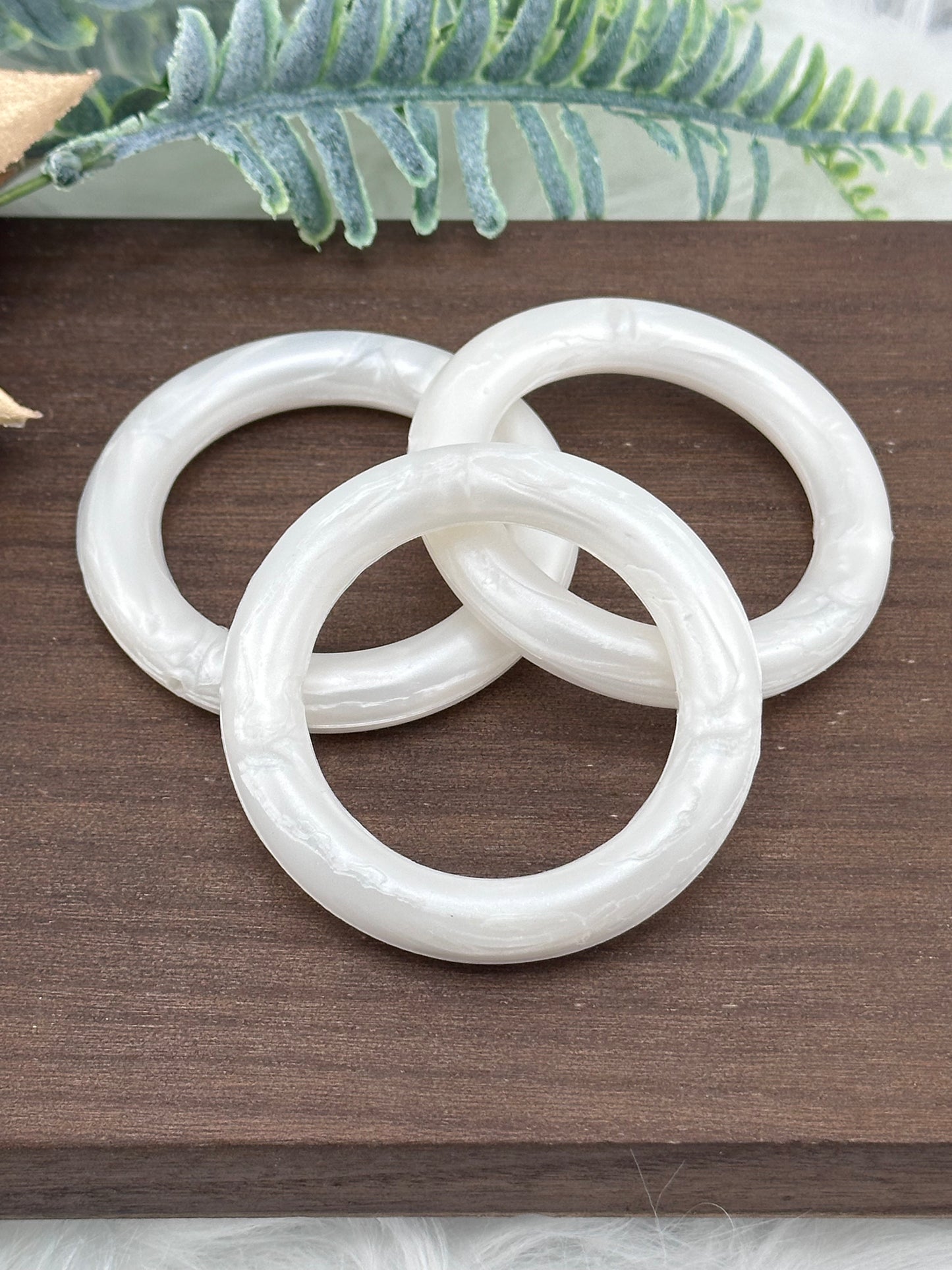 Silicone Ring 65mm #41 Pearl White