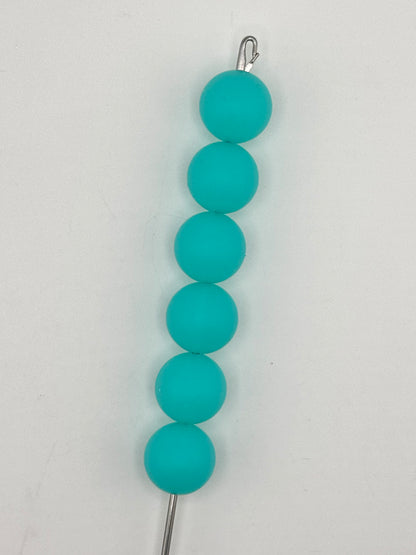 Glow Turquoise 15mm