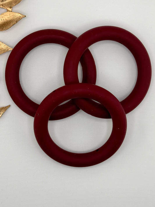 Silicone Ring 65mm #223 True Maroon