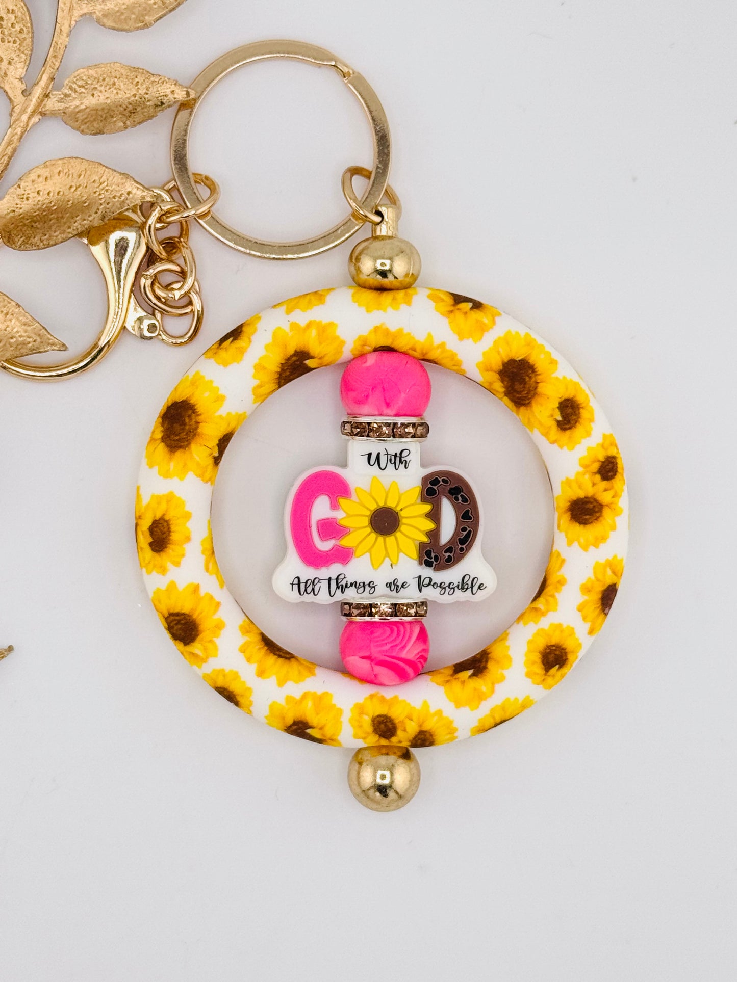 Key Ring Kit ~ With God *custom