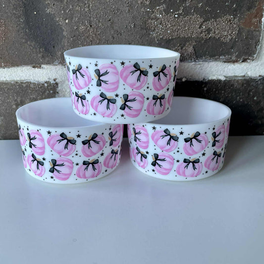Raised 3D Pinky Pumpkins Tumbler Boot *Exclusive