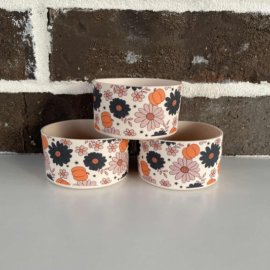 Floral Pumpkins Tumbler Boot *Exclusive