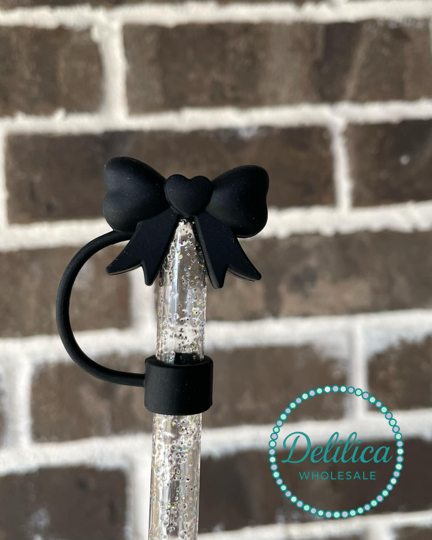 Coquette Lover Bow Topper ~ Black