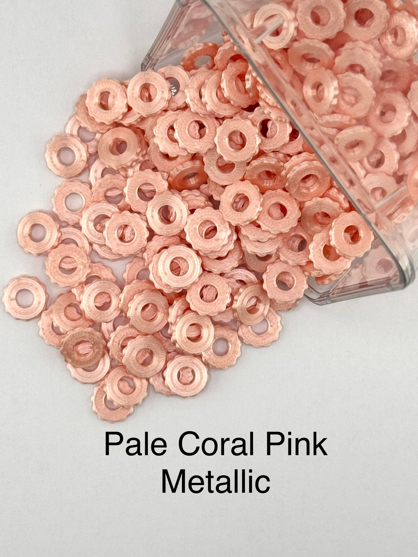 Bubble Edge 3D Printed Spacers - 12mm Large Hole (10ct)