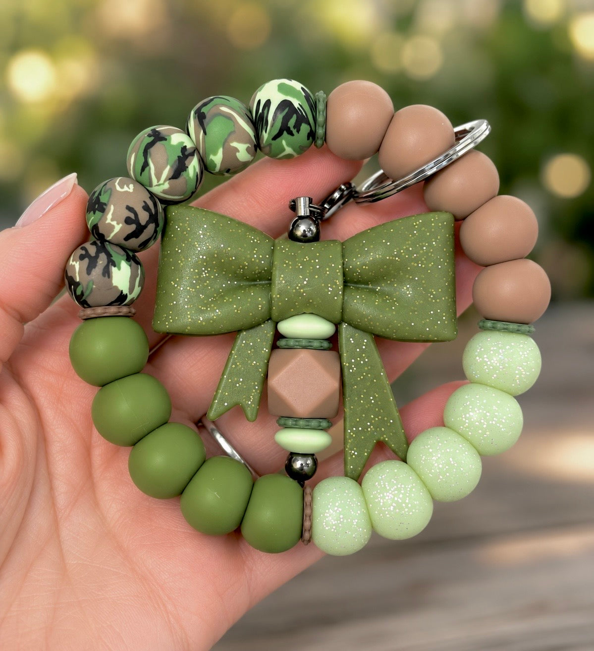 Wristlet Kit ~ Camo Bow Set