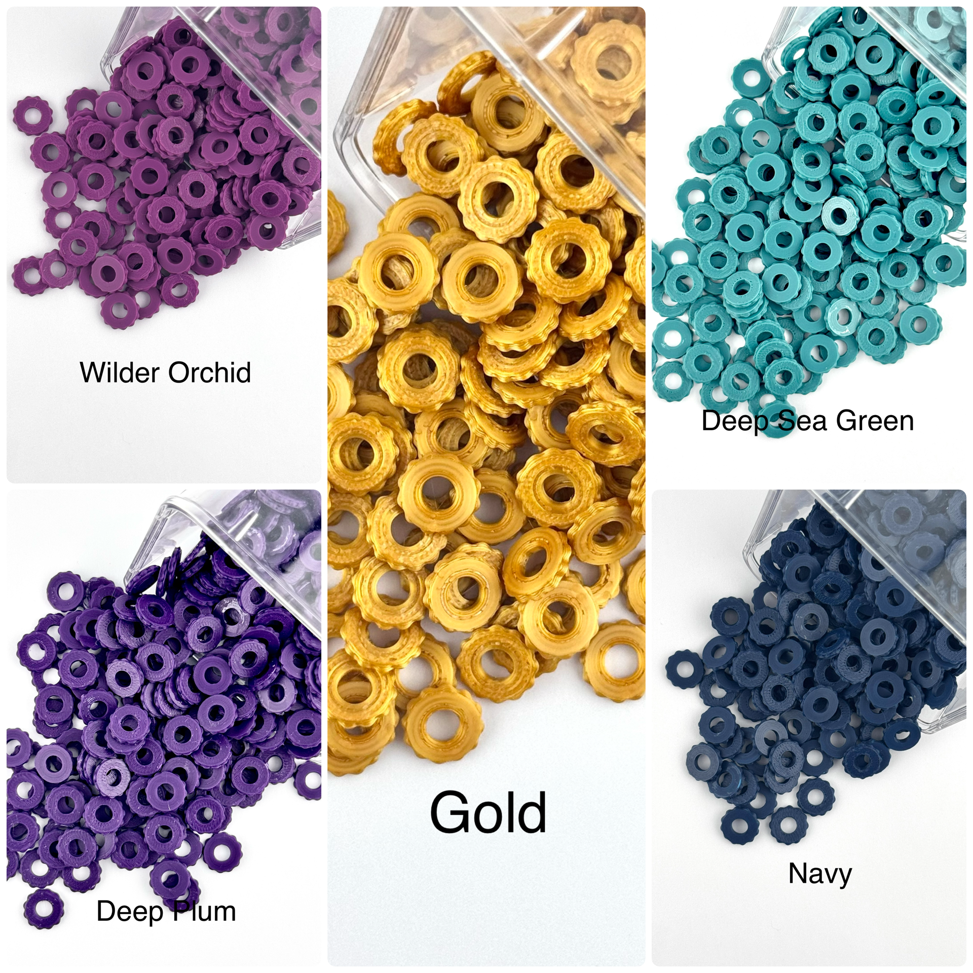 Mixed Custom Spacer 10ct Bag - Royalty – Delilica