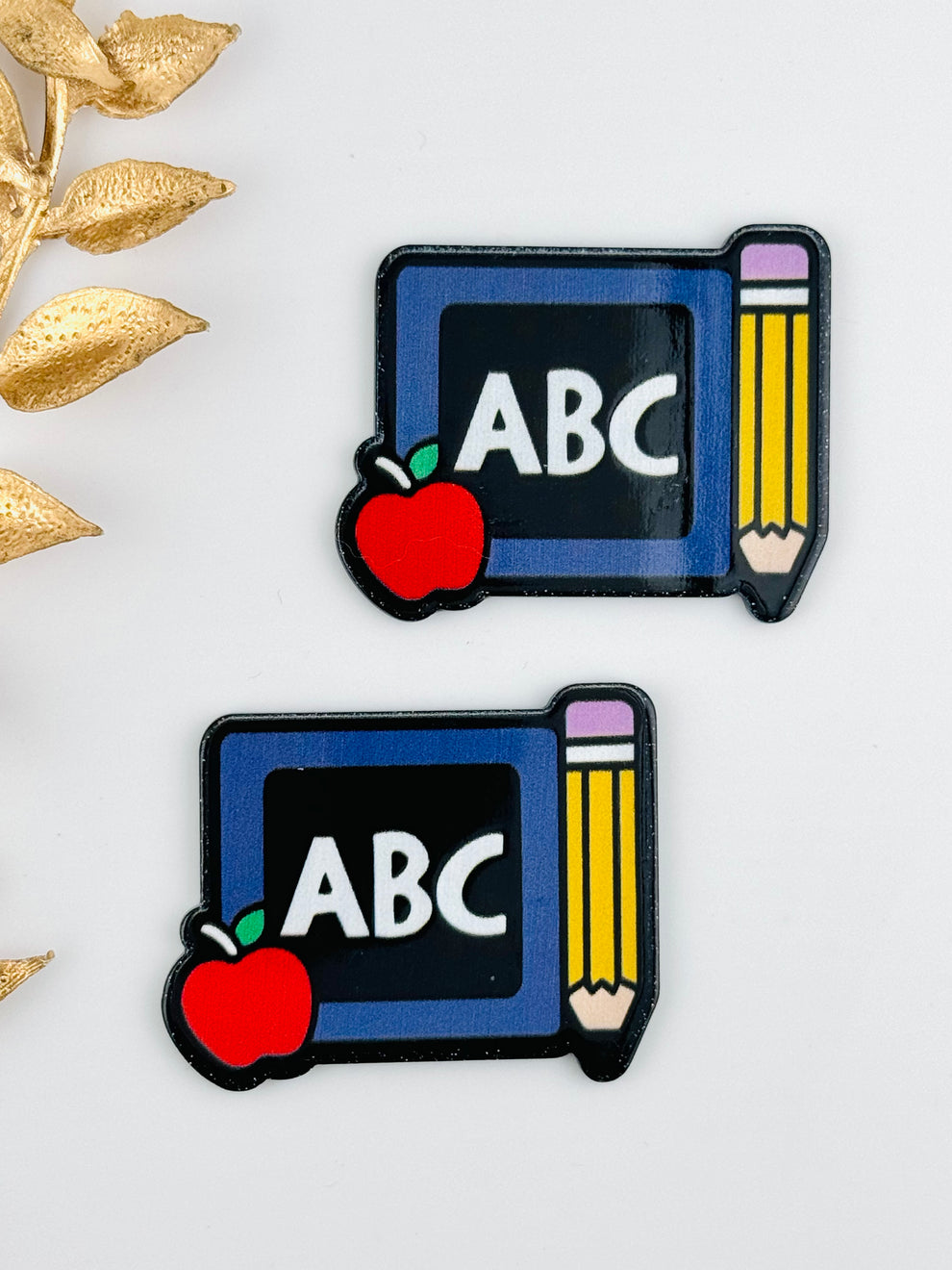 Glitter Acrylic Flatback ~ 1036T ~ ABC Board – Delilica