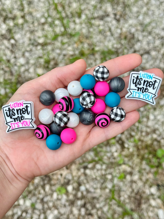 Bead Mix 26ct ~ Listen It’s Not Me…. It’s You