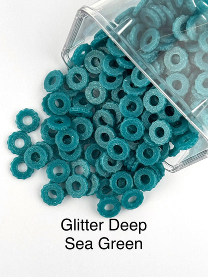 Bubble Edge 3D Printed Spacers - 12mm Large Hole (10ct)