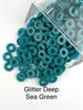 Glitter Deep Sea Green