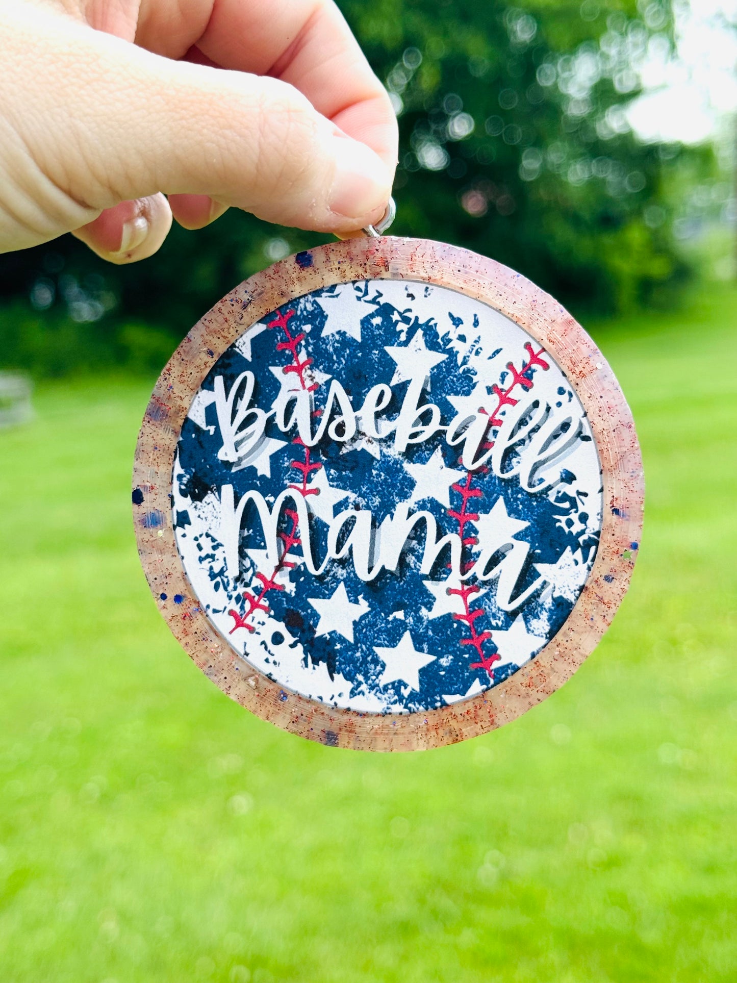 Baseball Mama Freshie (Atomic Cherry Bomb Scent)