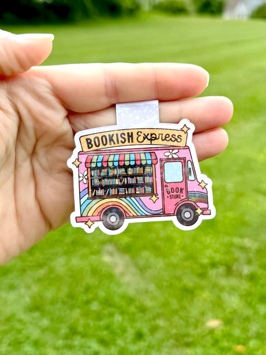 Bookish Express Bookmark Magnet ~ B0001