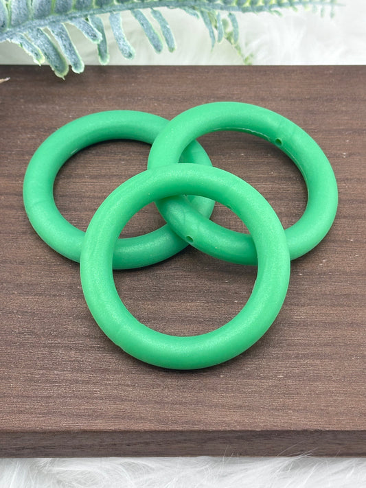 Silicone Ring 65mm #153 Pearl Christmas Green