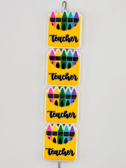 Teacher Crayon Box Focal