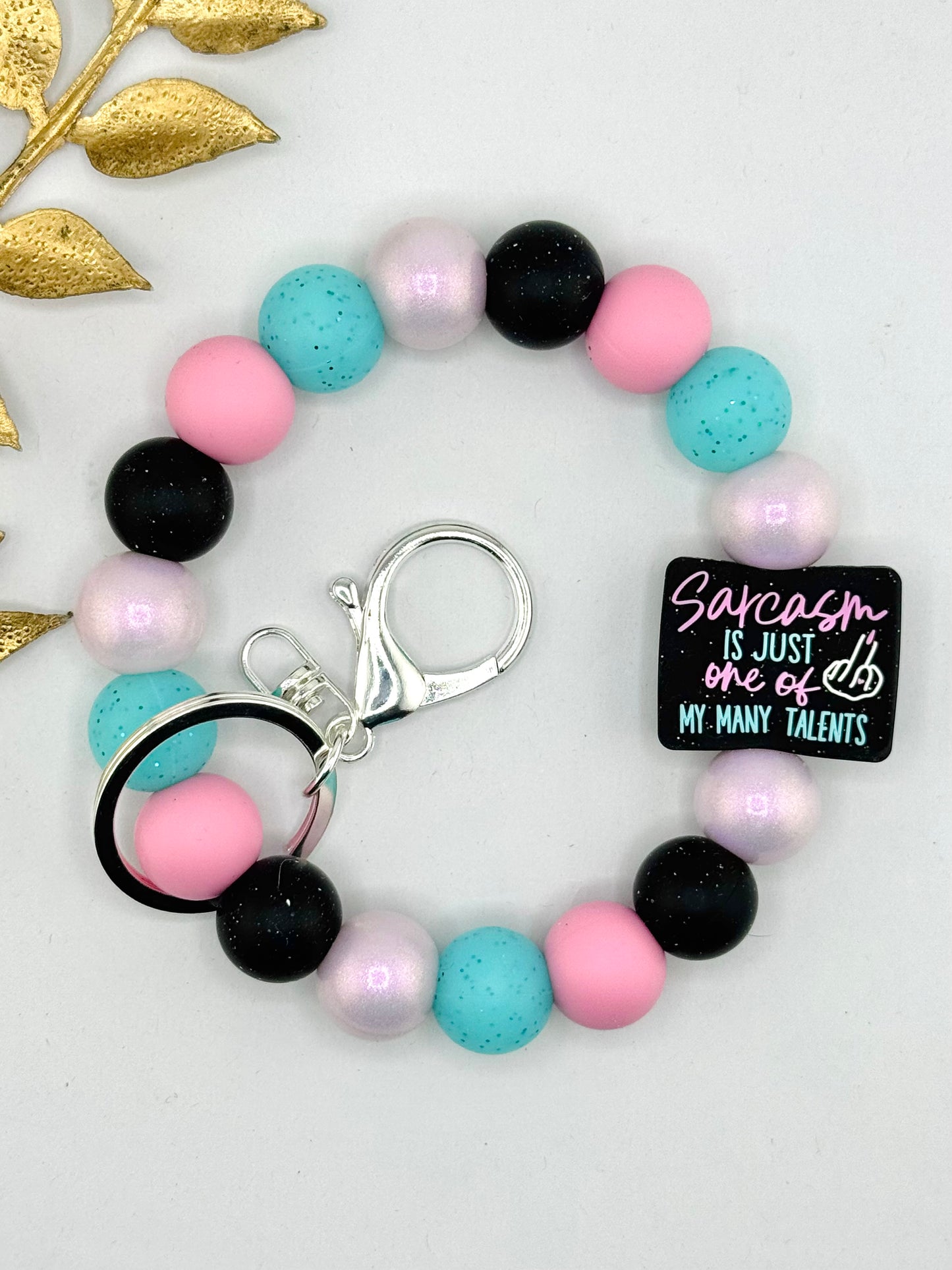 Cable Wire Wristlet Kit ~ Sarcasm Many Talents